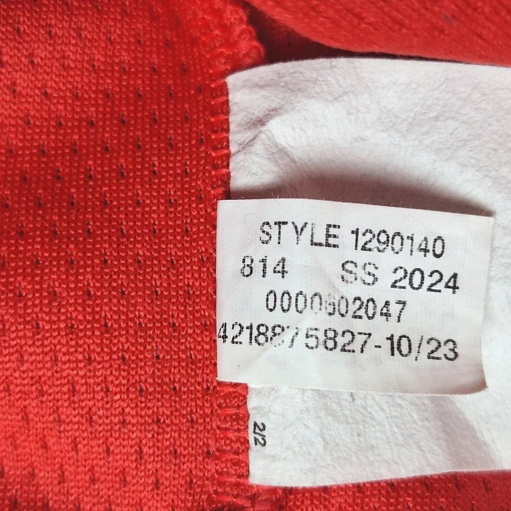 Under Armour Polo Shirt 4XL Red UA Tech Loose Athleisure Athletic Performance